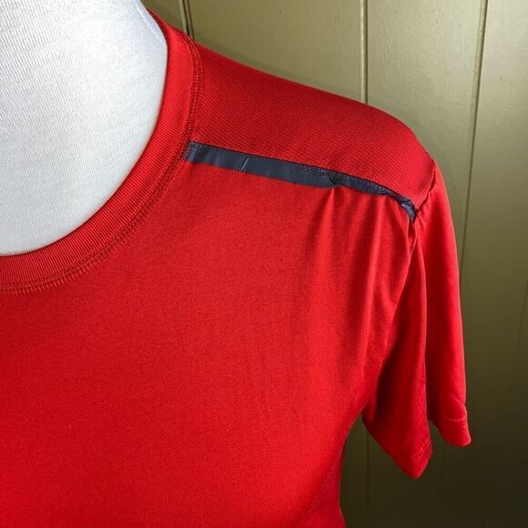 MSK by Michael Strahan men M drifit Crewneck short sleeve athletic shirt red - Picture 2 of 7